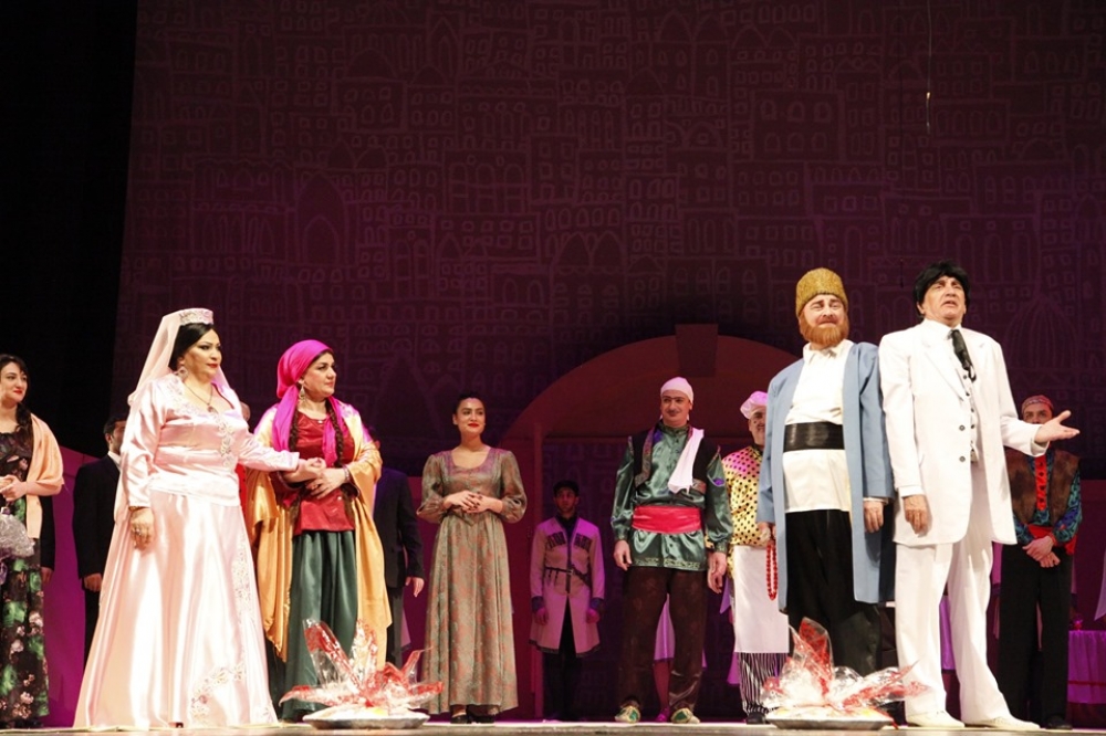 "Ər və arvad" Musiqili Teatrın səhnəsində
