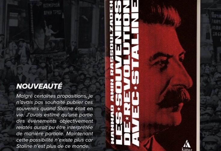 “Stalinlə ixtilal xatirələri” kitabı fransız dilində nəşr edilib