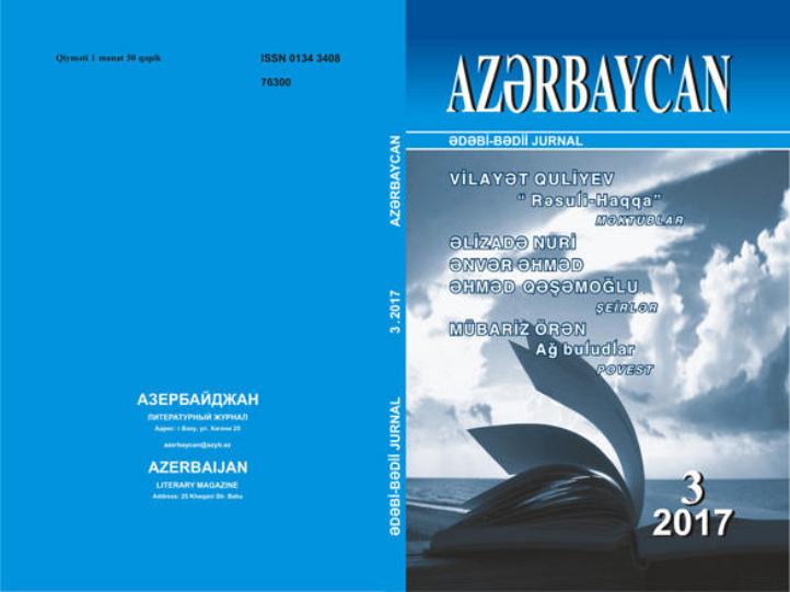 “Azərbaycan” jurnalının yeni sayı çıxdı