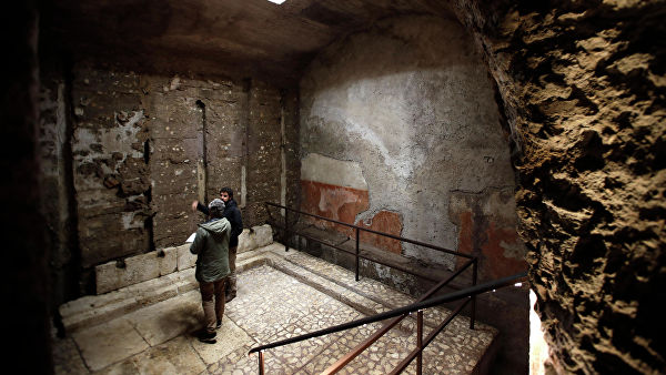 Neronun sarayında gizli otaq tapıldı - Fotolar