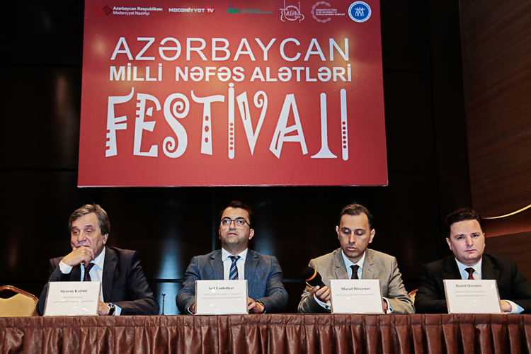 Azərbaycanda ilk dəfə “Milli Nəfəs Alətləri Festivalı” keçirilir