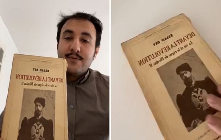 Fransa dövlət arxivindən Azərbaycanlı yazıçının kitabı tapılıb – Foto
