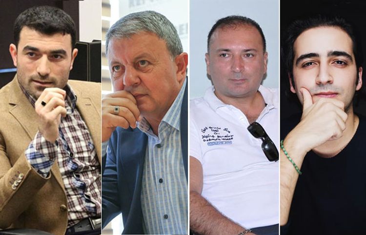 Bulvar yazıçıları: Rövşən Abdullaoğlu, Elxan Elatlı, Varis, Qaraqan...