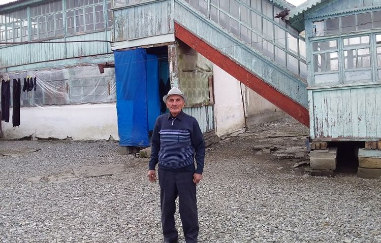 70 yaşında ata olan qocanın evindən reportaj