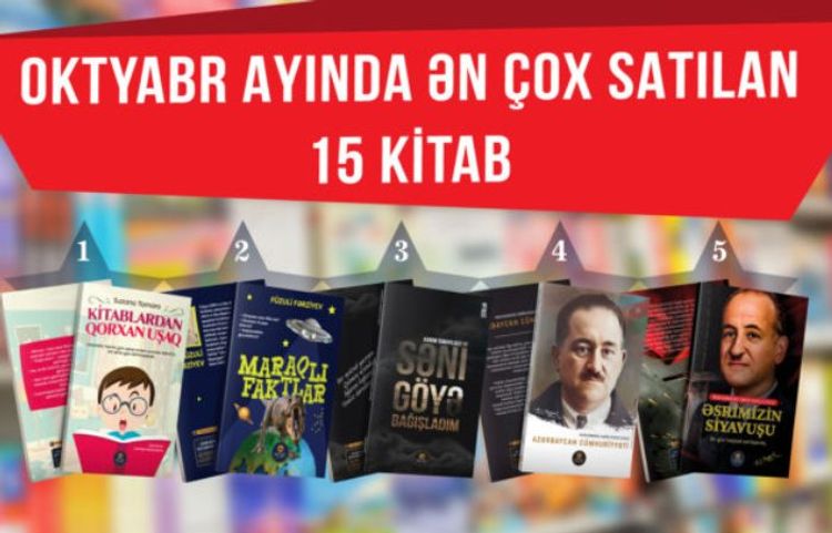 Oktyabr ayında ən çox oxunan kitablar – Siyahı