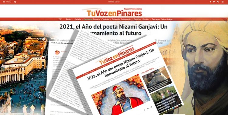 İspaniyanın ictimai-siyasi portalında Nizami Gəncəvi haqqında məqalə yerləşdirilib