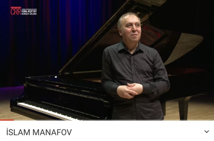 Pianoçumuz İstanbulda konsert verib