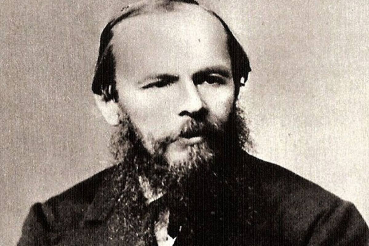 F.M. Dostoyevski, məşhur rus yazıçısı