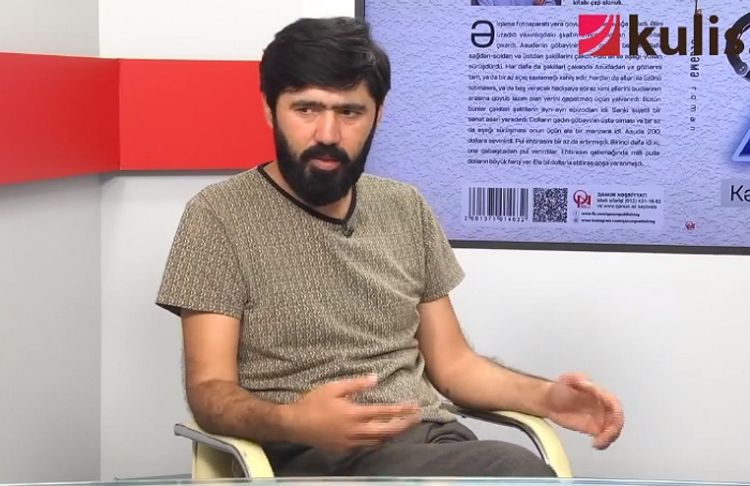 Kəramət Böyükçöl: "İstedadımla taksavatlıq edirəm" - Video