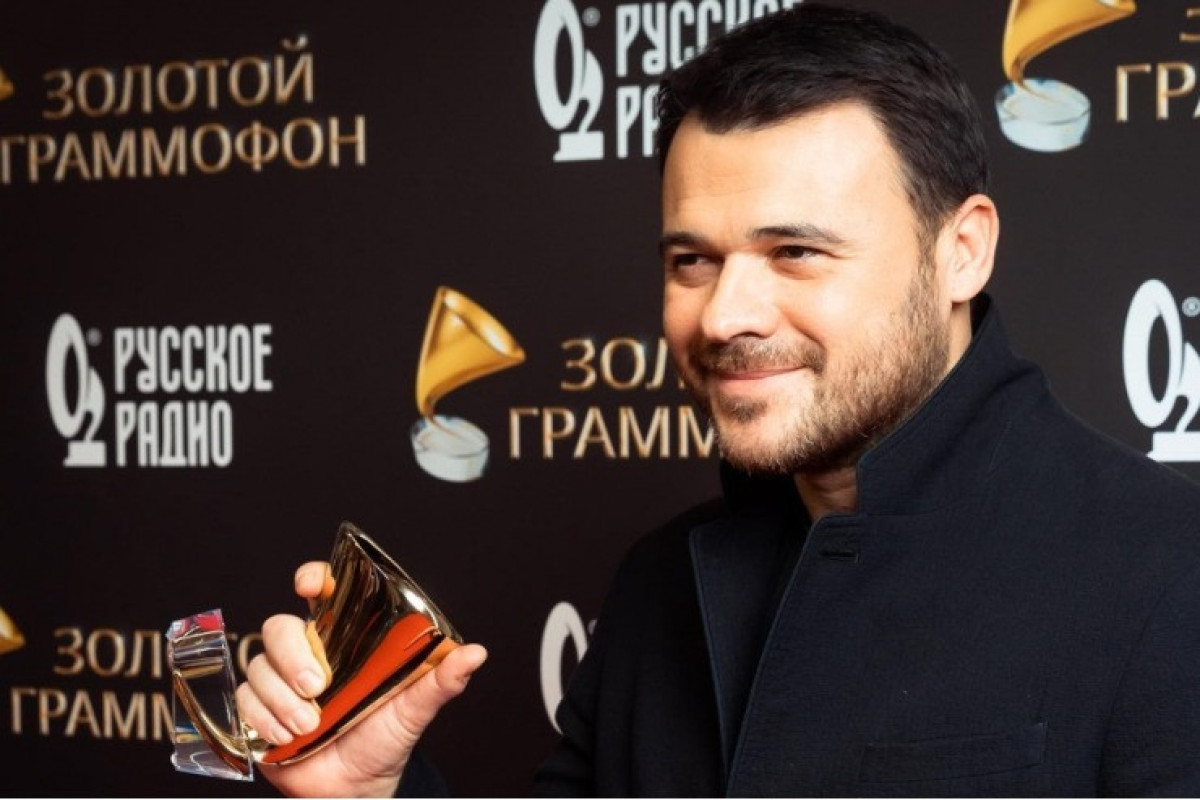 Emin Ağalarov "Qızıl qrammafon" mükafatı aldı 