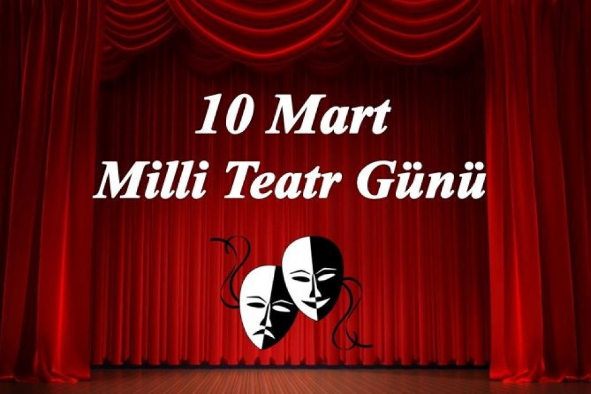 Milli Teatr gününə həsr olunmuş fləşmob keçirildi 