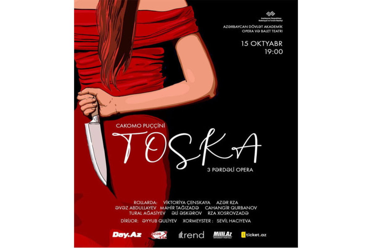 "Toska" operasının tamaşası keçiriləcək 