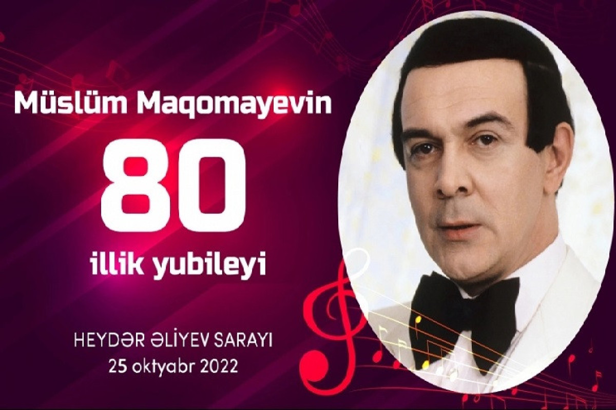 Müslüm Maqomayevin 80 illiyi münasibətilə konsert proqramı təşkil ediləcək 