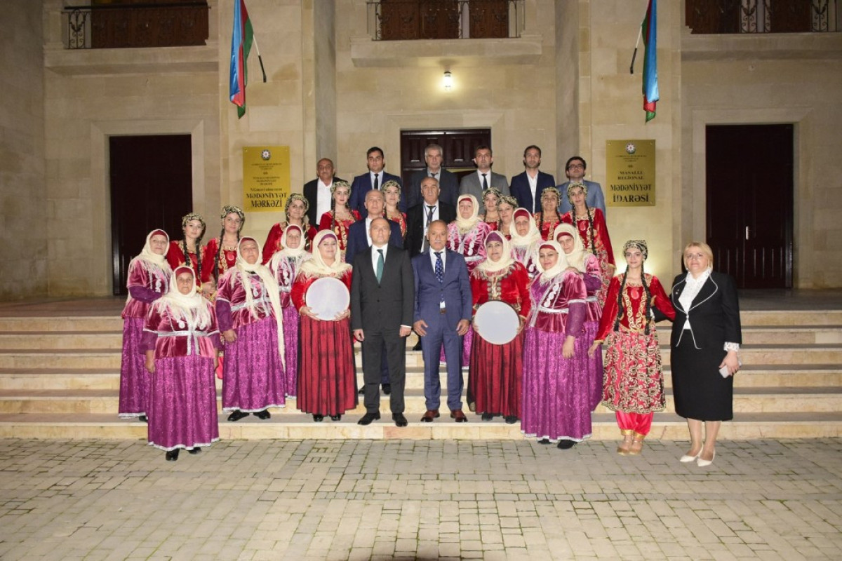 Nazir Masallıda mədəniyyət müəssisələrinin fəaliyyəti ilə tanış oldu 