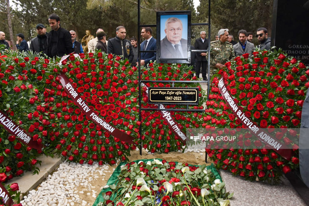 Azər Paşa Nemətov İkinci Fəxri Xiyabanda dəfn olundu
 