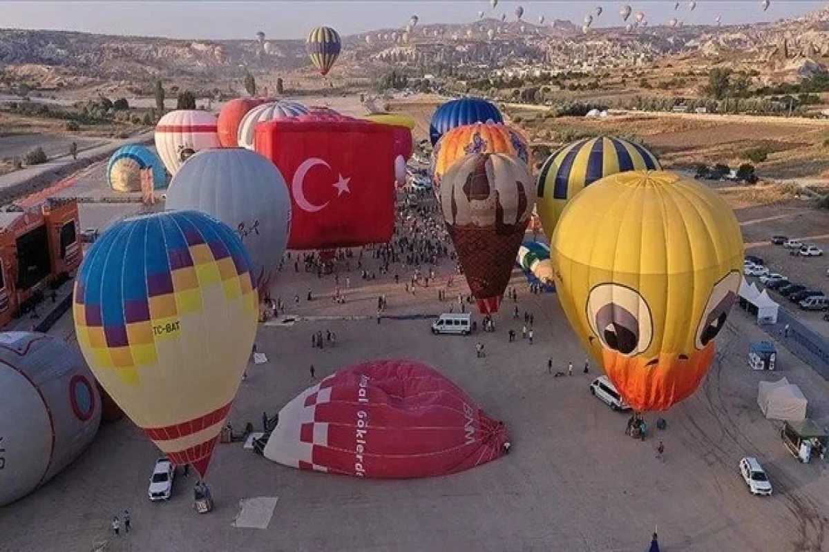 Kapadokya Festivalına 1 milyondan çox insan qatıldı 