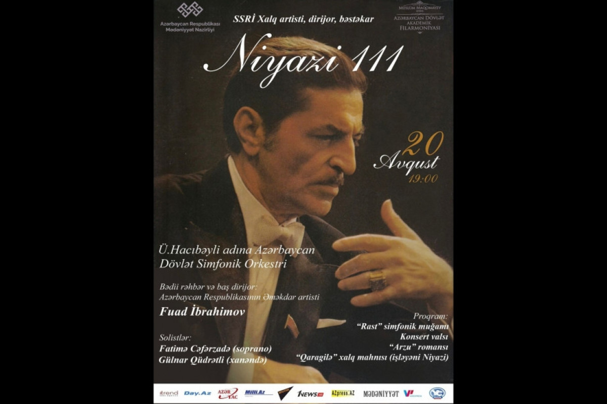 Maestro Niyazinin xatirəsi anılacaq 