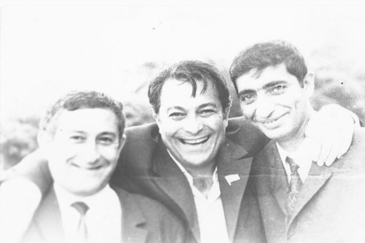 Rəşid Behbudov, Oktay Kazımi və Fikrət Qoca - Foto  
