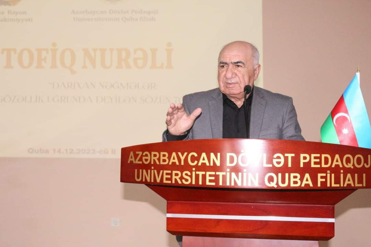 “Darıxan nəğmələr: gözəllik uğrunda deyilən sözün 70 yaşı” mövzusunda tədbir keçirildi 