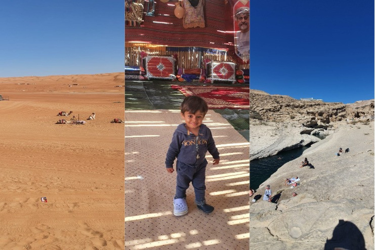 50 dərəcə isti, ən böyük xurma bağı, bədəvi ailələr - Şahbaz Xuduoğlunun Oman səhrasından reportajI 