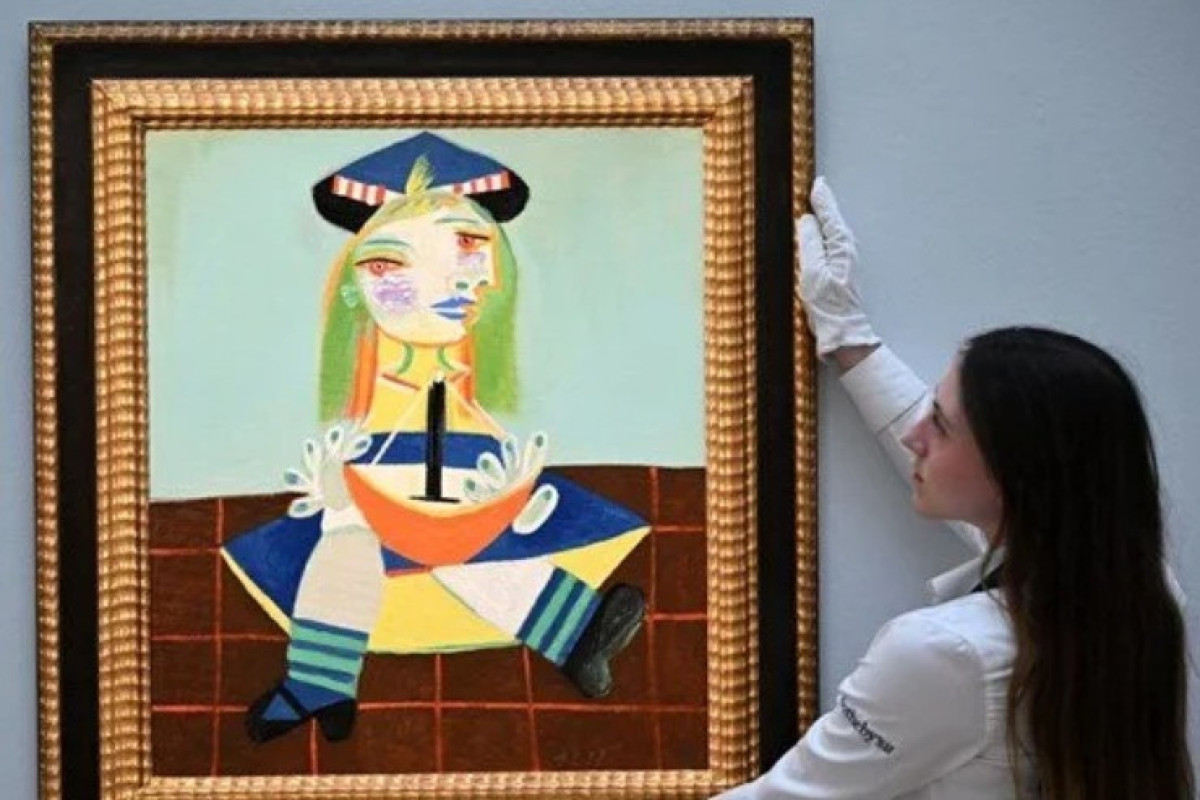 Pablo Pikassonun qızının portreti 18 milyon funta satıldı  