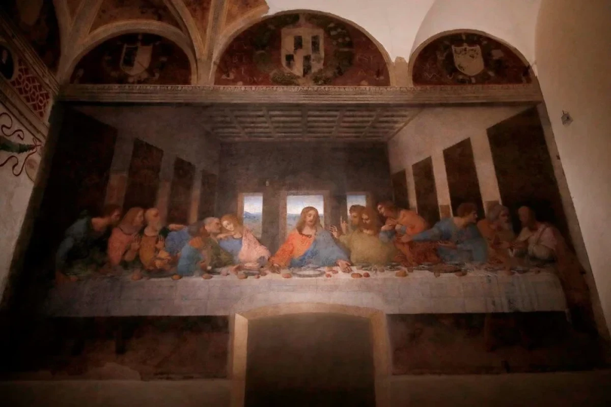 Leonardo da Vinçinin rəsmlərində “yumurta sarısı” izi  