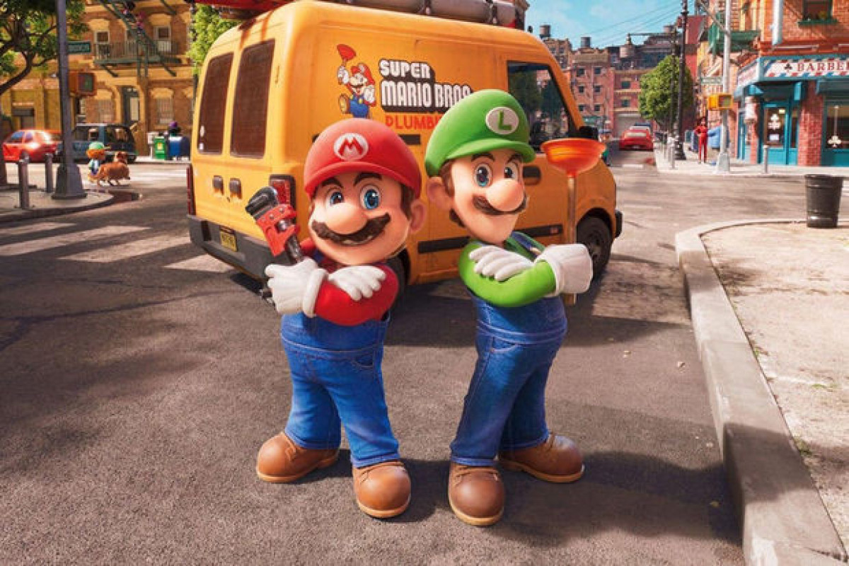 "Super Mario" cizgi filmi rekord qırdı 