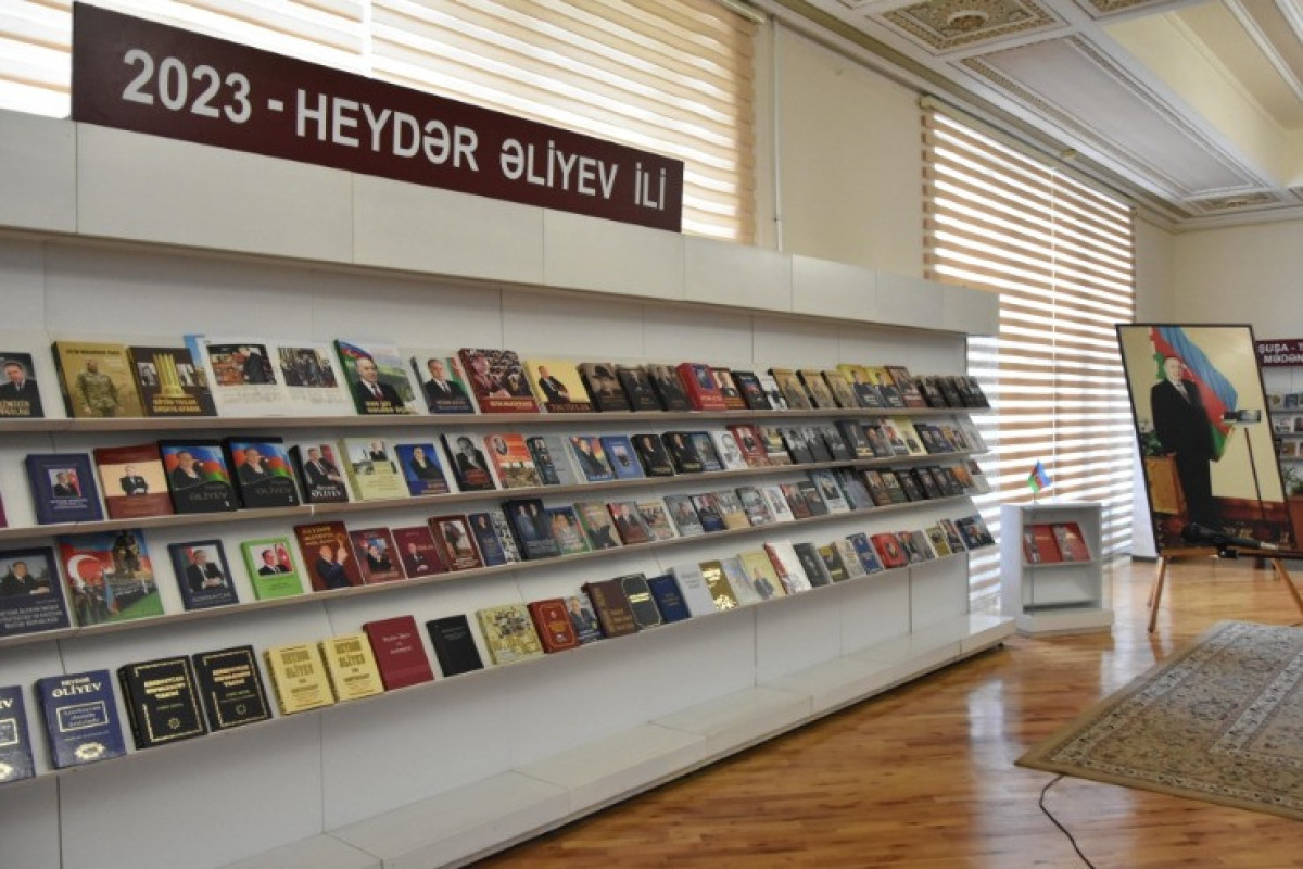 Milli Kitabxanada “2023 – Heydər Əliyev İli” adlı ənənəvi kitab sərgisi açıldı
 