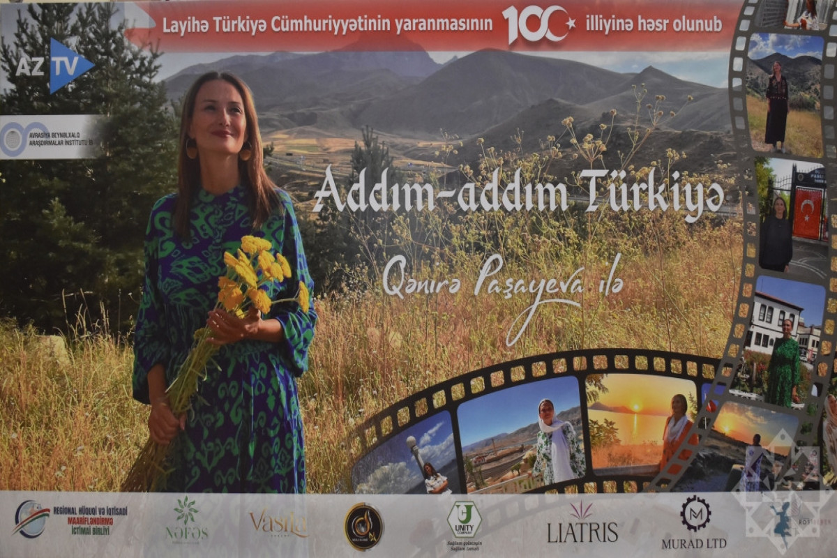"Addım-addım Türkiyə"  sənədli filminin təqdimatı keçirildi