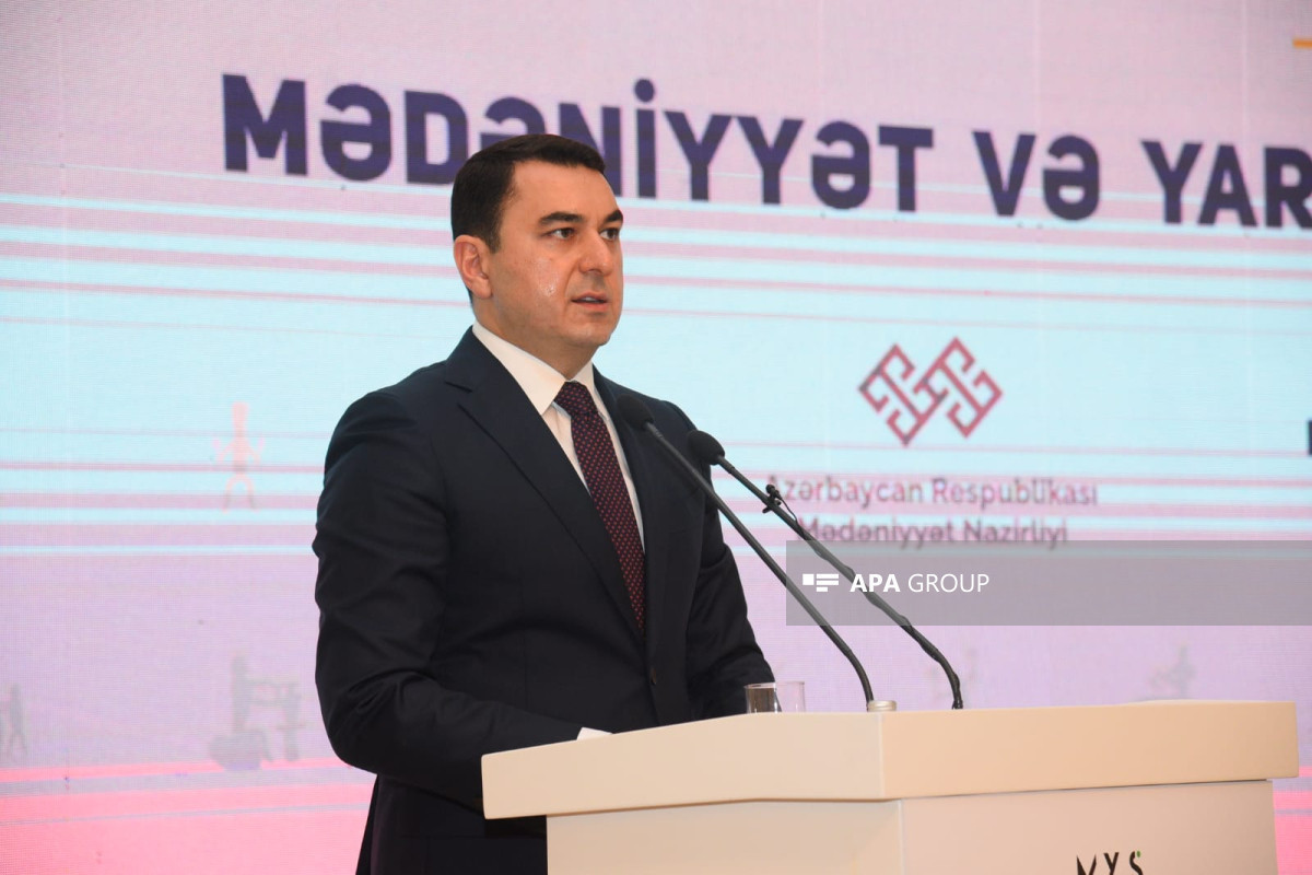 Nazir "Mədəniyyət və yaradıcı sənayelər forumu"ndan gözləntilərini açıqladı  