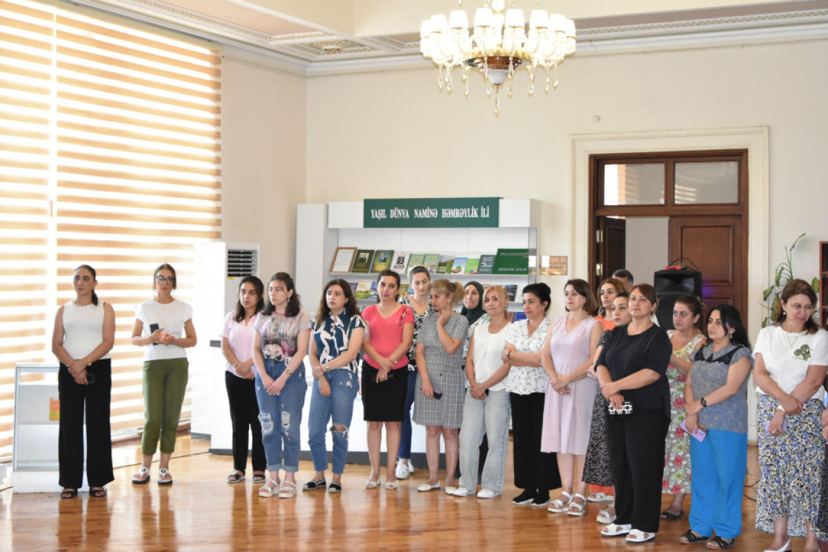 Azərbaycan Əlifbası və Azərbaycan Dili Gününə həsr olunmuş sərgi açıldı 