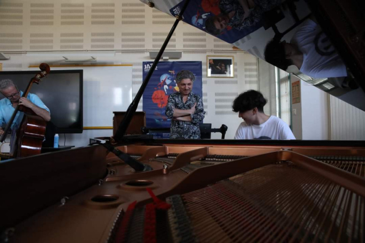 Azərbaycanlı pianoçu Marsiak caz festivalında  