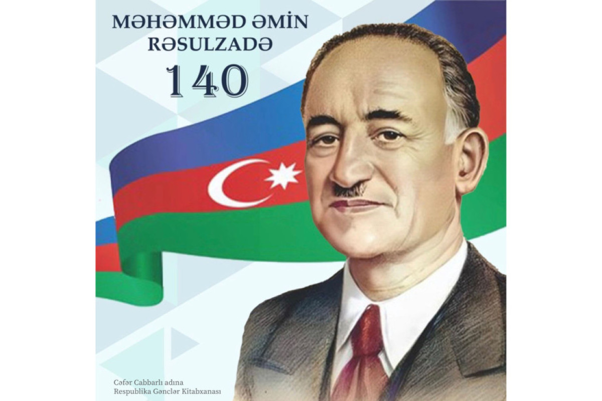 Məhəmməd Əmin Rəsulzadəyə həsr olunan kitab sərgisi hazırlandı 