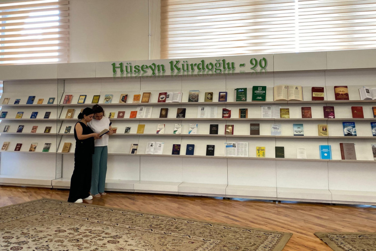 “Hüseyn Kürdoğlu – 90”  adlı kitab sərgisi açıldı