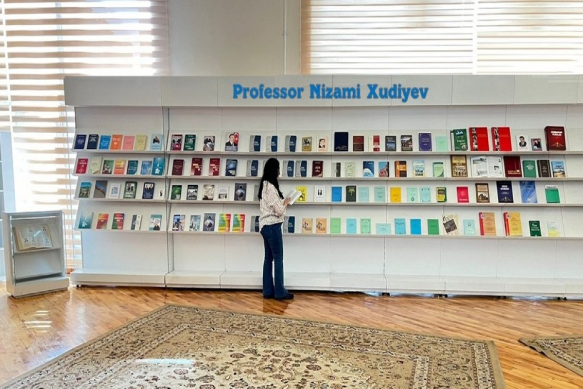 “Professor Nizami Xudiyev”  adlı kitab sərgisi açıldı