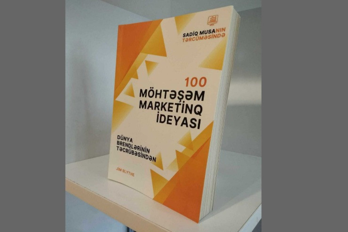 "100 möhtəşəm marketinq məsləhəti" çap olundu 