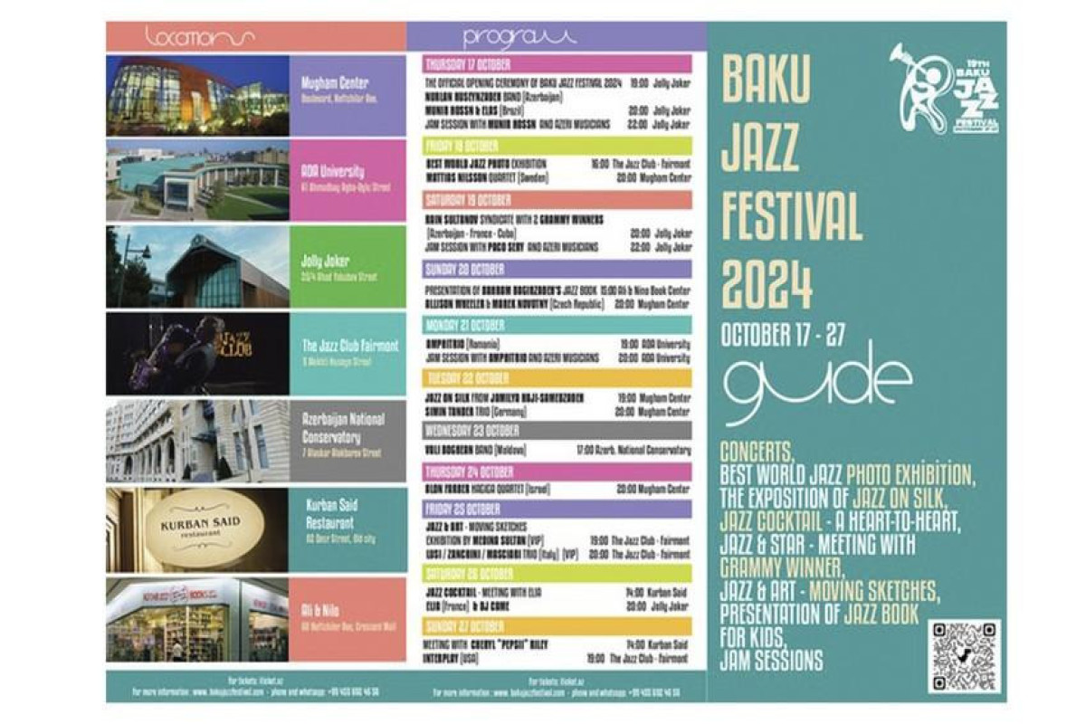 "Baku Jazz 2024"  festivalı başlayır