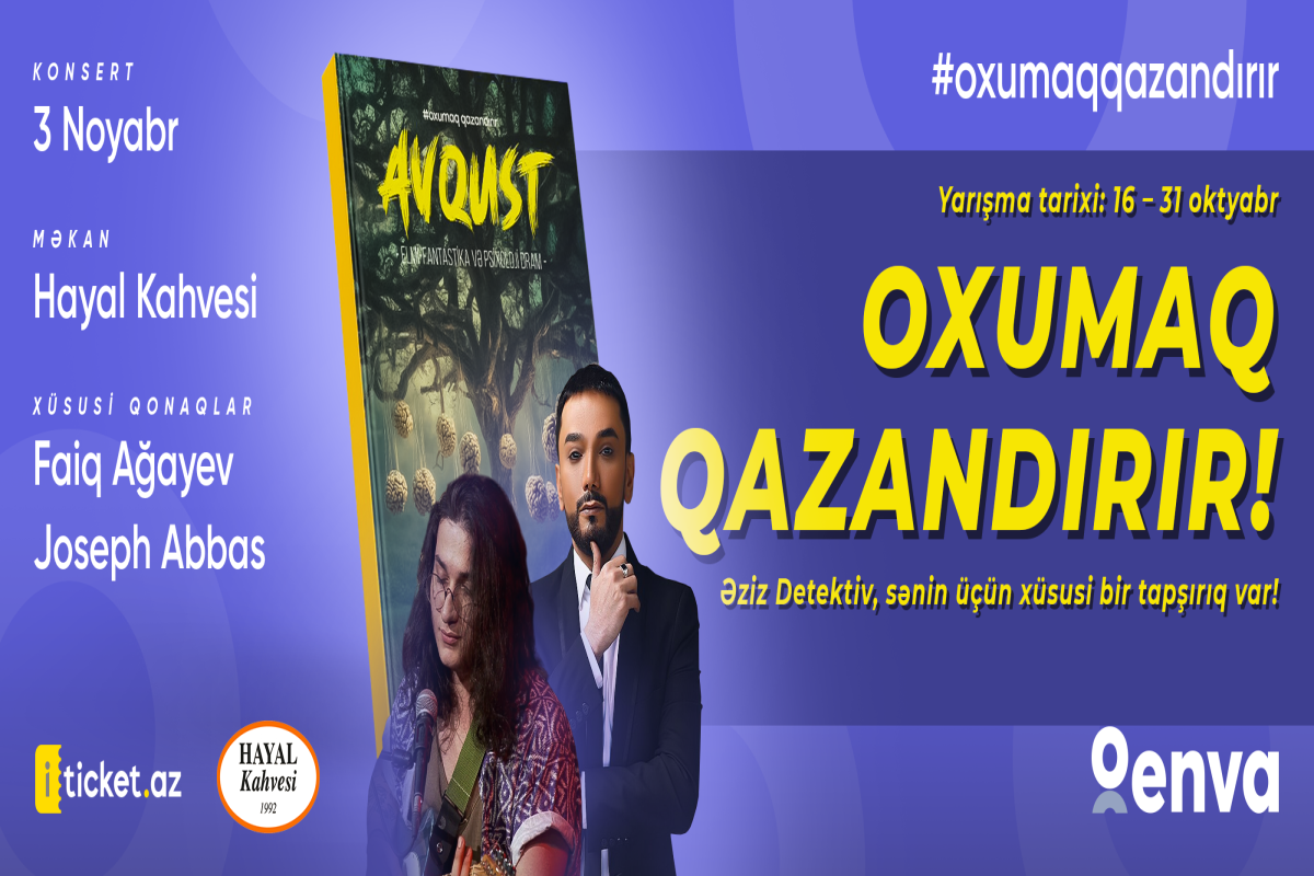 Oxumaq Qazandırır İnteraktiv oyununa qeydiyyatın bitməyinə az qaldı 