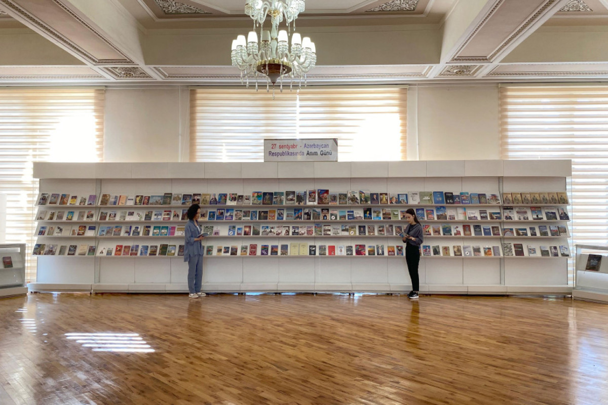 Anım Gününə həsr olunmuş kitab sərgisi açıldı 