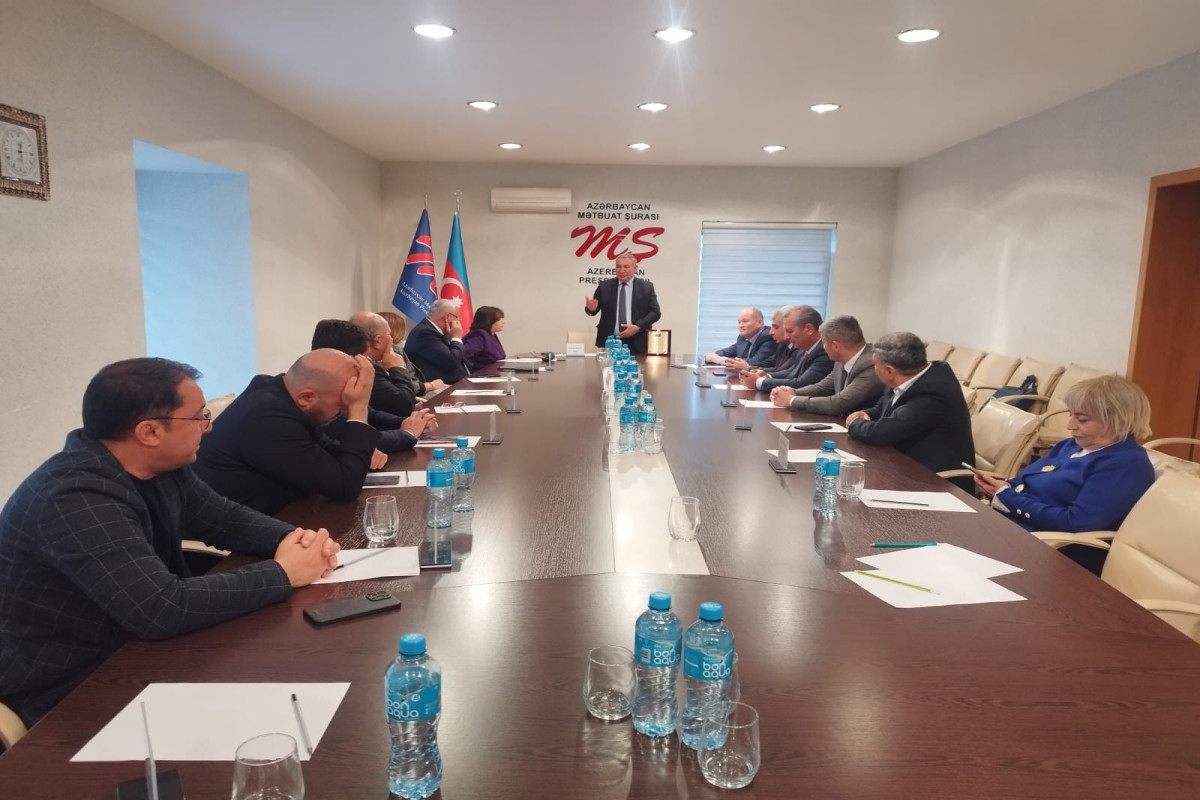 Mətbuat Şurasının İdarə Heyətinin iclası keçirildi 