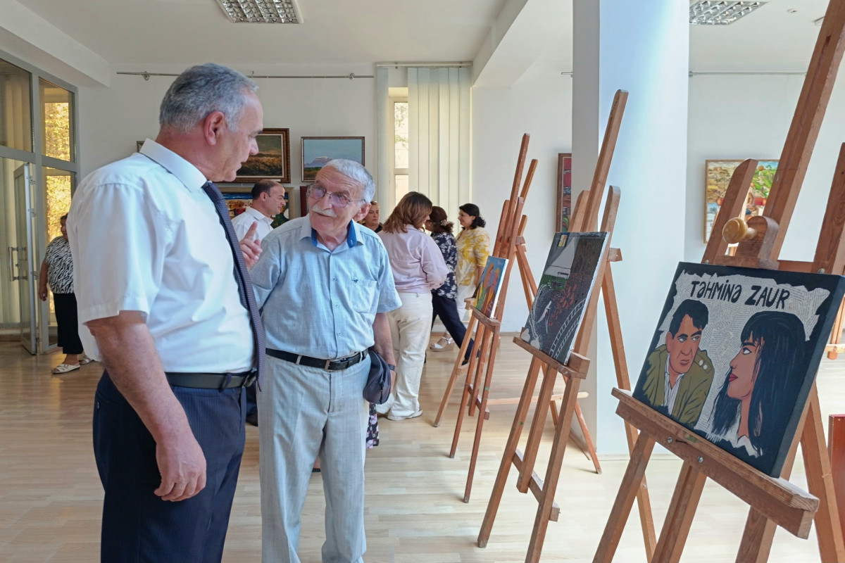 Salyanda kino sərgisi - "Çək... Amma bu dəfə fırçayla"  