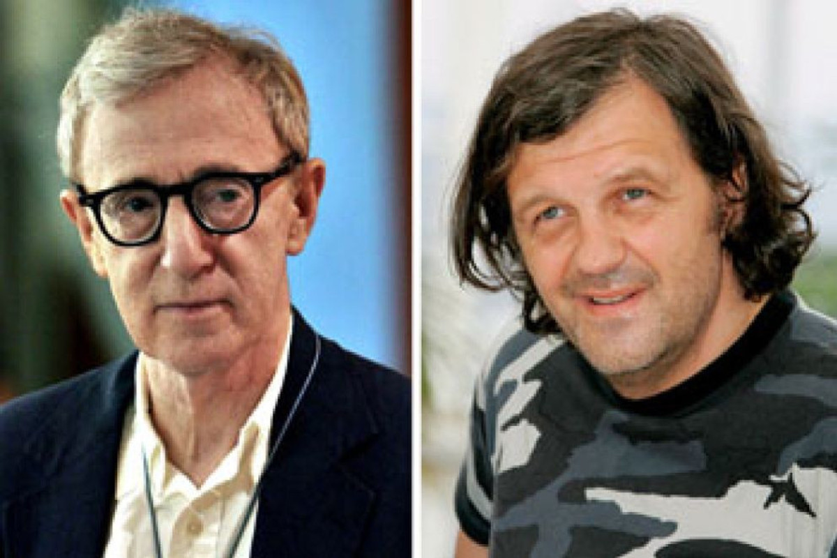 Vudi Allen və  Emir Kusturitsa  Moskva Beynəlxalq Kino Həftəsində