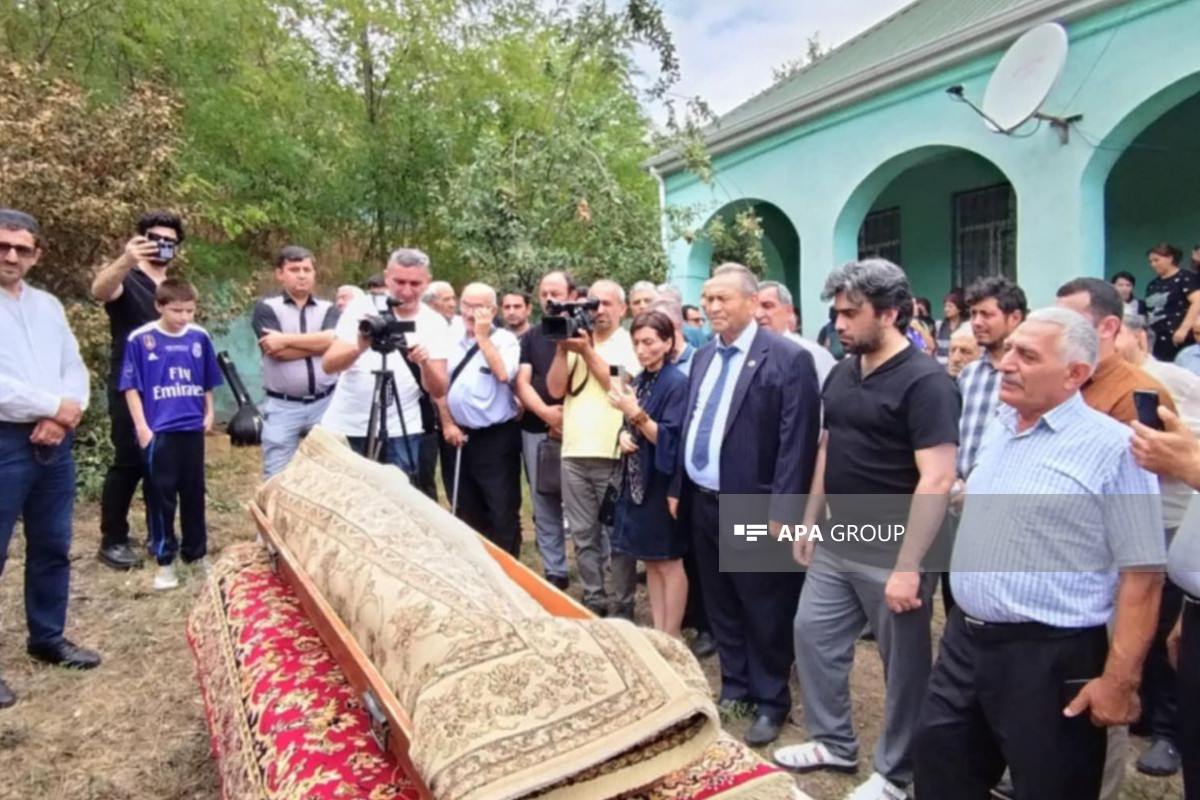 Şair Məmməd İsmayılla Tovuzda vida mərasimi keçirilir 