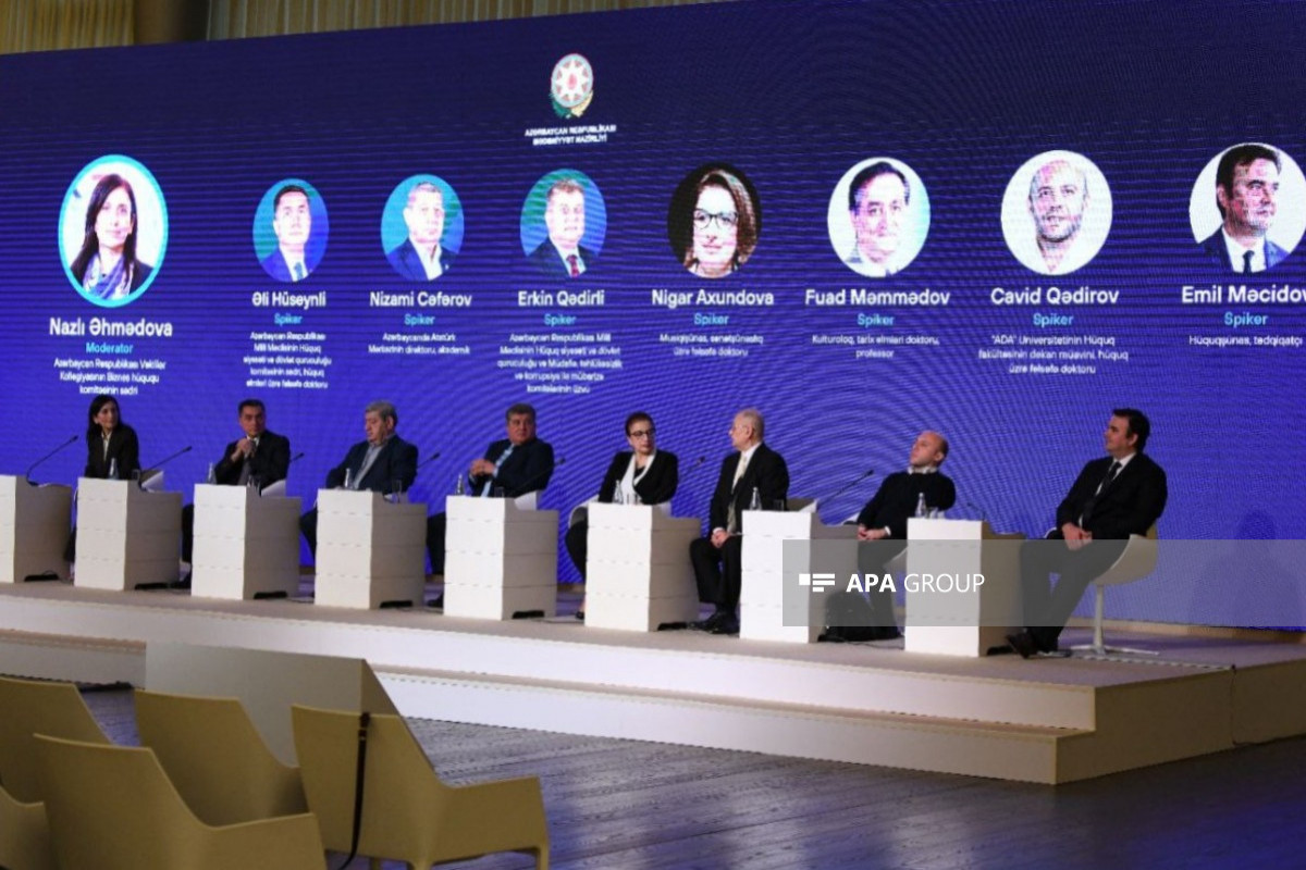 “Mədəniyyət və Hüquq: Müasir Çağırışlar"  Forumu keçirildi