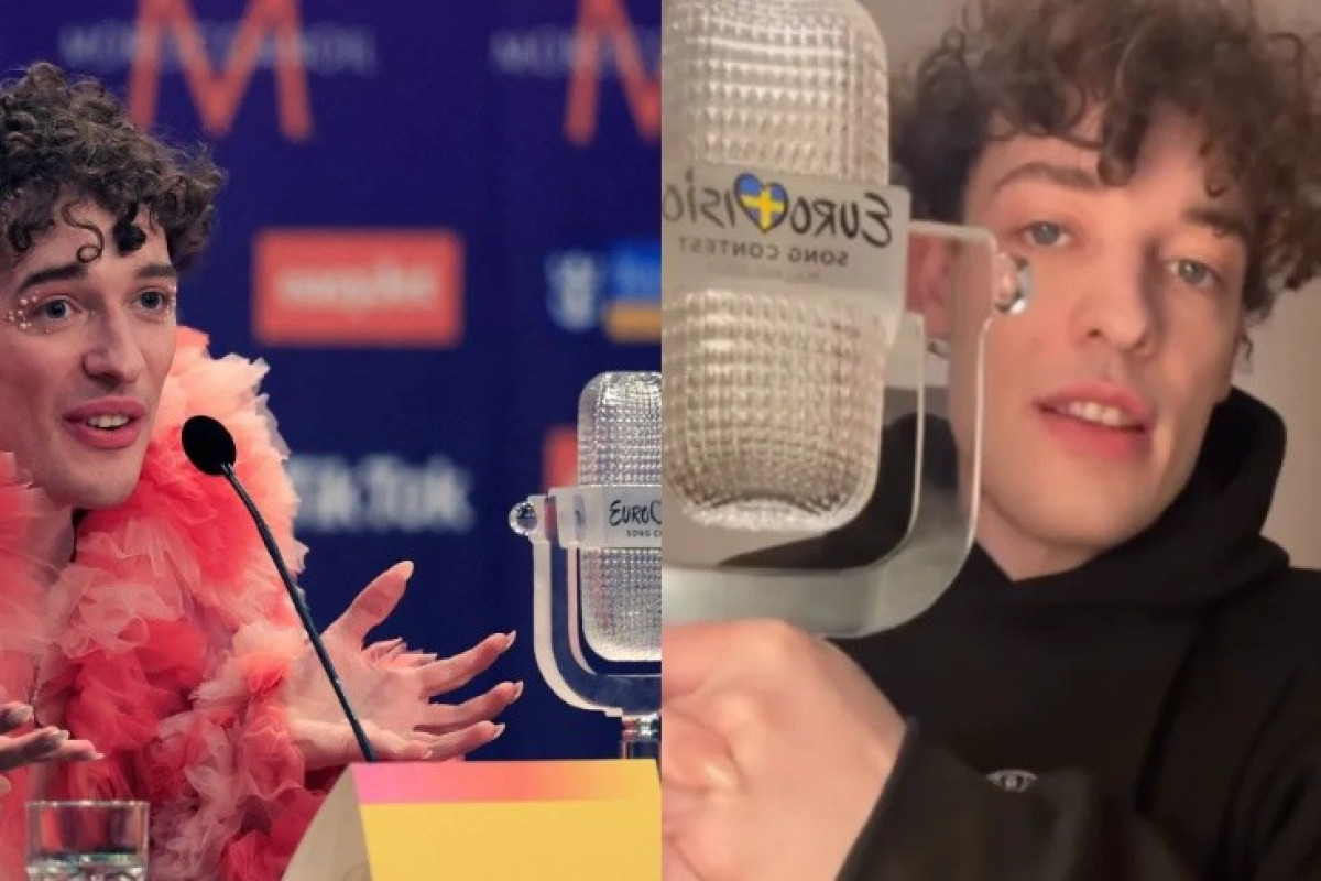 "Avroviziya 2024"ün qalibi büllur mikrofonu geri qaytardı 