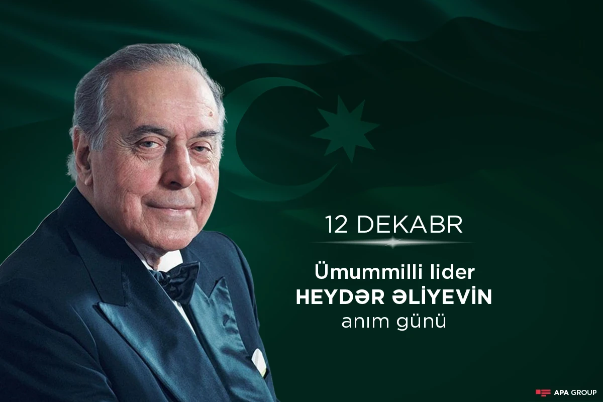 Ümummilli Lider Heydər Əliyevin anım günüdür 