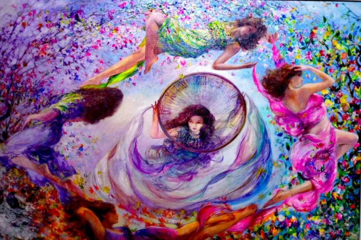 Rəssam Emil Əzizdən “Naxış və siluet”  