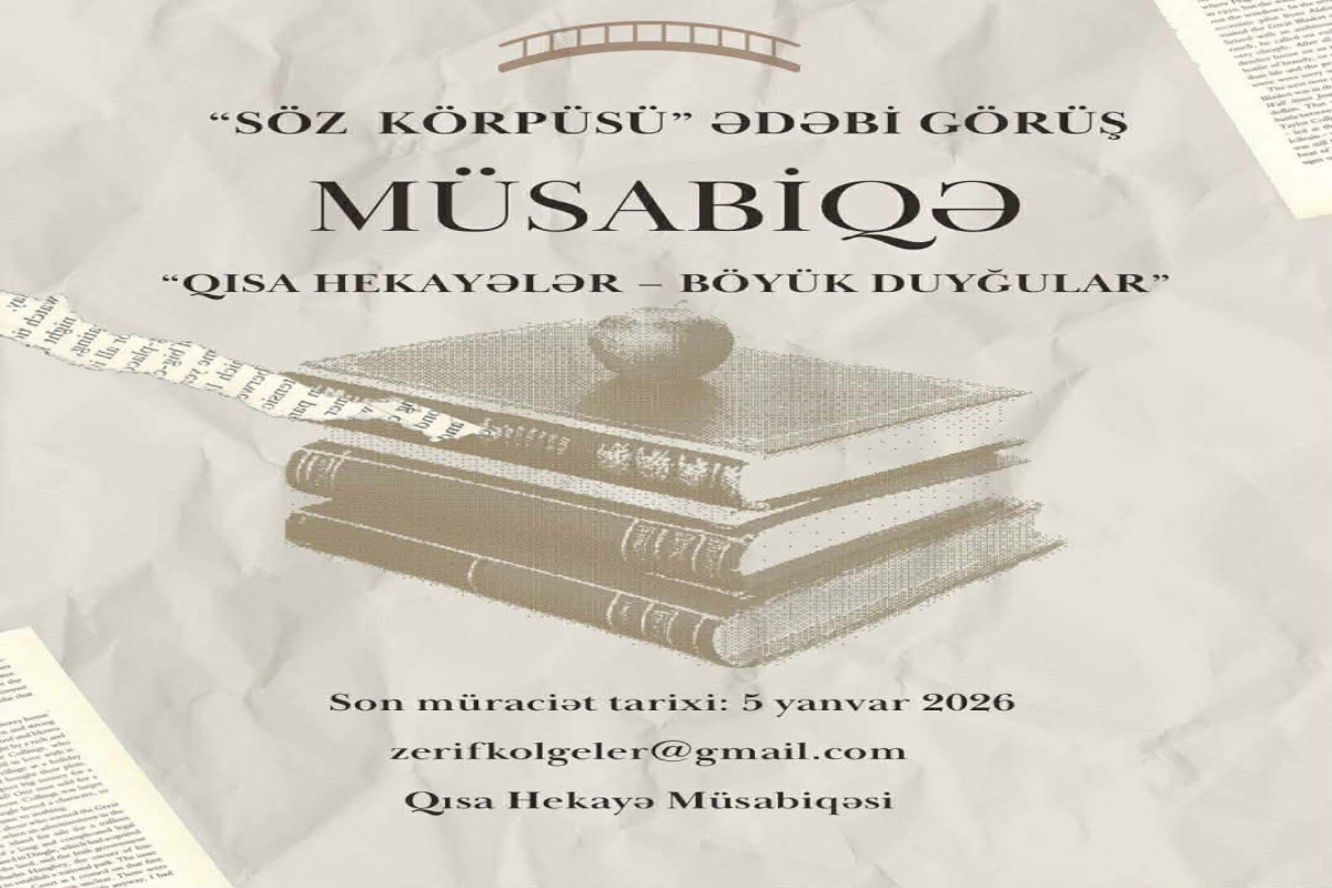 Qısa hekayə müsabiqəsi elan edildi - Şərtlər 