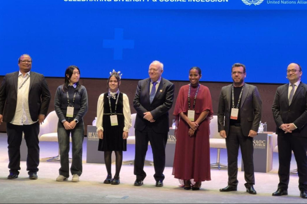 Sumqayıt Teatrı Akademik Milli Dram Teatrının səhnəsində çıxış etdi 