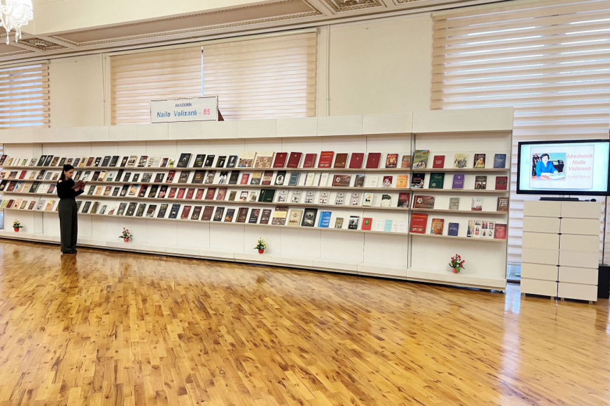 Nailə Vəlixanlının 85 illiyinə həsr olunmuş sərgi açıldı 